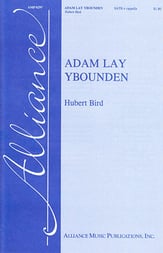 Adam Lay Ybounden SATB choral sheet music cover